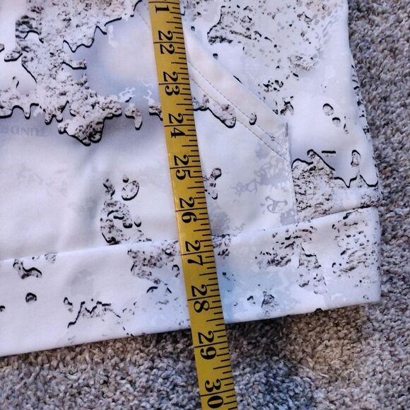 Red Head Mens Gray/White Tundra Print Camouflage Men's Pullover Hoodie Sz M - Picture 4 of 7